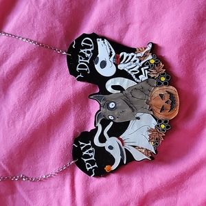 Tim Burton theme character  halloween necklace